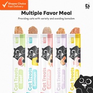 [Bundle of 10 PCS] EZPET Premium Cat Treat – 100% Real Meat Snack Sticks