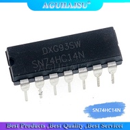 10PCS SN74HC14N DIP 14 SN74HC14 DIP 74HC14N DIP14 74HC14 new and original IC