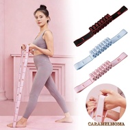 CARAMELOMA Yoga Stretching Belt, Adjustable Elastic Dance Stretch Band, Multi-functional 10/12 Grid 