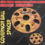 Governor ball spacer fiber otomatis mesin diesel dongfeng S195 S1100 S1115 ZH1115 ZH1125 ZS1125 1130