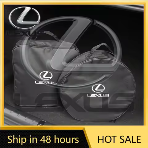 2026 Hot Interior Stickers Car Charging Gun Storage Bag Trunk Cable Tools Pouch Accessories For Lexu