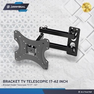[JaVis] Telescopic TV Bracket Wall Holder Bracket for TV 17"-42" Inch