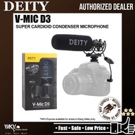 Deity V-Mic D3 Super Cardioid Condenser Microphone Camera Mount Shotgun Microphone (VMicD3 / V-MicD3
