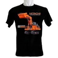 fashion Hitachi 2025 Ex8000 Tshirt / Jersey Microfiber Clothes / Jersey Sublimation / Tshirt Jersey
