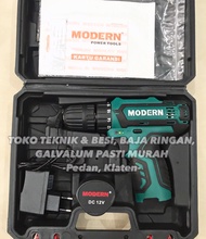 BOR CAS BATRAI MODERN 10mm M12V M13 Cordless M-12V M-13 Bor batre tanpa kabel M 12 M 13