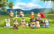 蠟筆小新 環遊世界 3代 全套8款