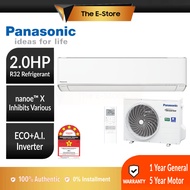 Panasonic X-Premium Inverter XU Series (ZKH-1) Air Conditioner [2.0HP/2.5HP] | CS-XU18ZKH-1 CS-XU24ZKH-1 (Nano WIFI Smart Air Con Aircon AirCond Air Cond Murah 冷气机 CS-XU18ZKH CS-XU24ZKH)