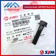 SYM VF3i V1 V2 LE PRO FLANGE BOLT 8*32 mm 95801-08032-07 ORIGINAL SYM