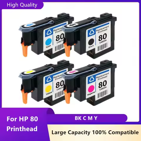 For HP 80 Printhead C4820A C4821A C4822A C4823A HP80 Print Head For HP Designjet 1050 1055 1055cm 10