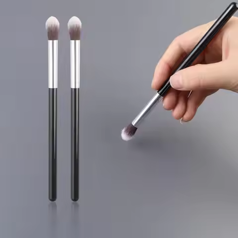 Universal Artificial Fiber Durable Plastic Cosmetic Powder Eye Shadow Blush Blending Tool Eye Shadow