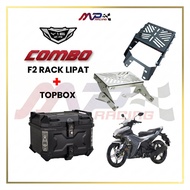 F2 Moto Y16 RACK LIPAT + F2-Moto TOP BOX SET