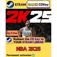 【PC STEAM】“NBA 2k25”CDKey activate to your library