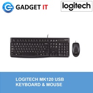 LOGITECH MK120 USB KEYBOARD + MOUSE (KBM-LGT-MK120)