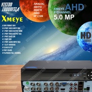 DVR Xmeye 8Ch - DVR Xmeye 5Mp 8 Channel New Version Xmeye 6In1