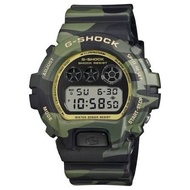 Montres Company 香港註冊公司(33年老店) 卡西歐 CASIO G-SHOCK G SHOCK GSHOCK 5年電池壽命 200米防水 黑綠色迷彩 DW6900 DW6900CMG 