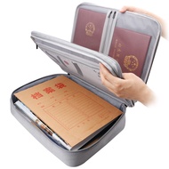 Multi-Layer ID Storage Bag-Bedroom Household Document Voucher Office Document Hand Extra Large Capacity