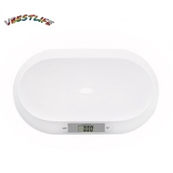 VBESTLIFE Digital Baby Scale for Weighing Up to 20kg/44lb Infant Newborn LCD Screen Display 2 Modes(