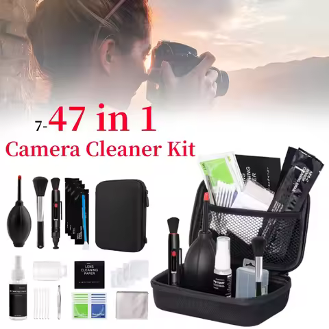 7-47PCS Camera Cleaner Kit DSLR Lens Digital Camera Sensor Cleaning Set for Sony Fujifilm Nikon Cano