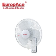 EuropAce 16"  Wall Fan With Remote EWF 8162U
