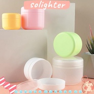 SOLIGHTER 2pcs Face Cream Jar, Refillable Colorful Makeup Jar,  Plastic 20g 30g Travel Bottle Travel