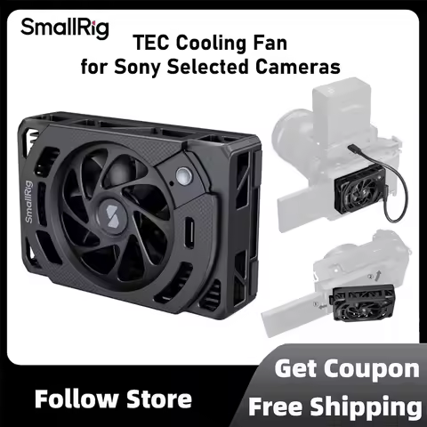 SmallRig TEC Cooling Fan for Sony Selected Cameras for Sony ZV-E1/ZV-E10/ZV-1/A7 IV/A7S III/A7C/A7C 