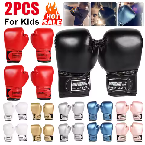 Kids Boxing Gloves Children Fighting Gloves Professional Boxing Training Gloves Kid Sandbag Training