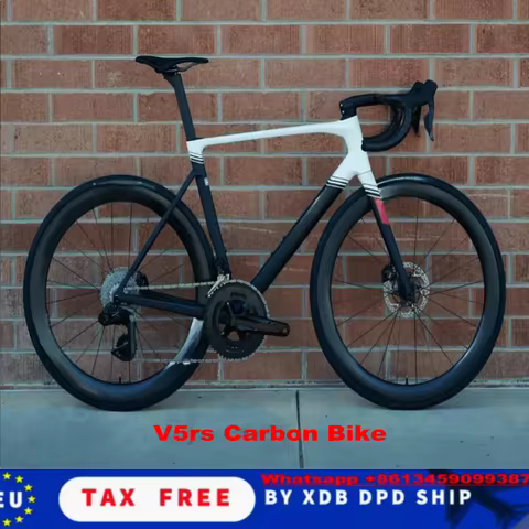 30 Colors V5RS Carbon Complete Bike Full Road Bicycle R7170 DI2 Groupset Lightweight V5Rs SDM5 Monoc