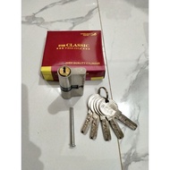 Computer lock cylinder 5 classic keys filled with computer key cylinder 5 keys