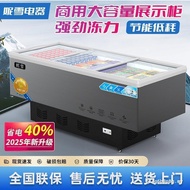 Freezer Commercial Large-Capacity Freezer Refrigerator Refrigerator Display Cabinet Fresh-Keeping Fr
