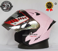 Helm ALV Ultron Original SNI Gratis Ongkir Kaca Silver Clear