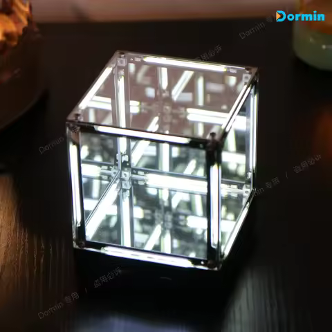 Dormin Rubik Cube Abyss Lamp Gaming Atmosphere Light 4D Night Light Blind Box Desktop Home Gaming Ro