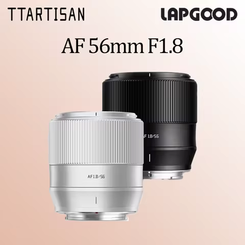 TTArtisan AF 56mm F1.8 Large Aperture Camera Lens for Portrait Photography with Sony E Fujifilm XF N