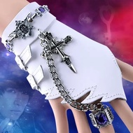 Japanese Korean Version Street Dance Punk Trendy Men's Ring Bracelet One Domineering Simple Student 