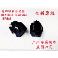 Midea Refrigerator Starter 8EA18C3 8EA19C3 15P5AB Universal PTC Starter Refrigerator Accessories