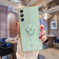 KONSMART Lovely 3D Mickey Phone Case for VIVO Y100 5G Y27S Y17S Y78 5G Y27 Y36 Y02T Y02 Y02A Y02S Y1