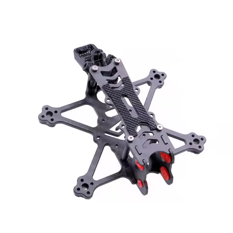 5.8G Fi-100/Fi-115/Fi-135 2/2.5/3 Inch Frame 3K Carbon Fiber Frame Kit for DJI O4 Air Unit for Caddx