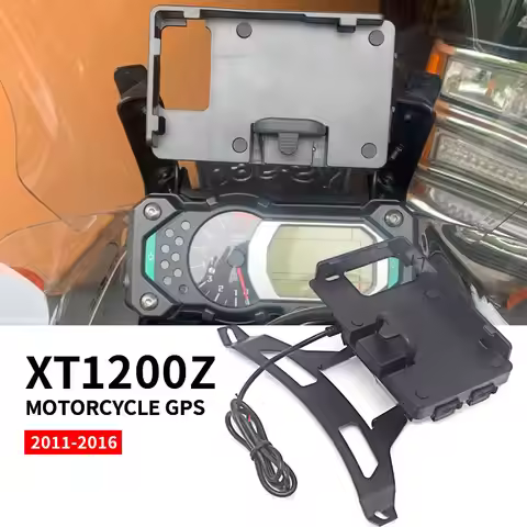 GPS Smart Phone Navigation Mount Mounting Bracket Adapter Holder For YAMAHA XT1200Z XT 1200 Z Super 
