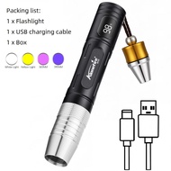 Alonefire sv124 4-in-1 Ngọc Detector Ánh Sáng UV 365nm Có Thể Sạc Lại Ngọc Lục Bảo Đồ Trang Sức Đá Q