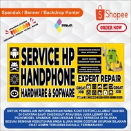 HP SERVICE BANNER / PRINT HP SERVICE BANNER CAN BE CUSTOMIZED