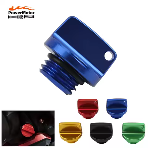 M20*2.5 Oil Filler Cap Plug For Honda CBR 250RR 1000RR CR125R CRF 150R 250R 450R 250L/M For Yamaha S