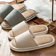 Cixi Simple Asian Cotton Slippers with Soft Soles for Men & Women