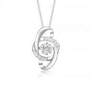 SK Jewellery In Orbit Diamond Pendant