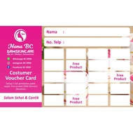 Bc DRWSKINCARE Card Voucher Simple Customer Coupon