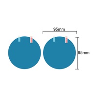 4pcs Kaca spion mobil film hujan mobil sepeda motor anti kabut dan hujan kaca film pelindung film na