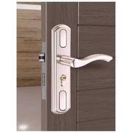 Adjustable Hole Distance Change Lock Household Universal Wooden Door Lock Stainless Steel Indoor Doo