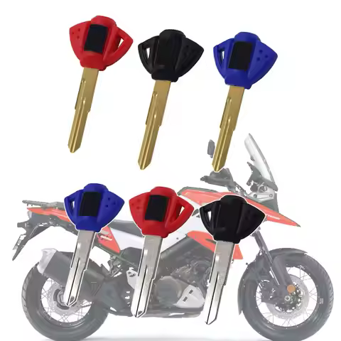 Motorcycle Blank Key Uncut Blade For Suzuki V-STROM DL1050/XT Vstrom 1000 DL1000 DL650 GSXR 600 750 