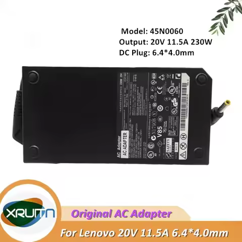 Original 20V 11.5A 230W 45N0060 45N0061 45N0064 45N0065 Power Supply AC Adapter For Lenovo W710 W701