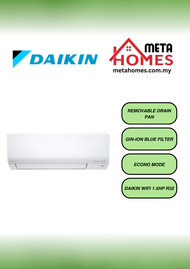 Daikin 1.5HP Inverter Air Conditioner R32 Wifi FTKF-35C