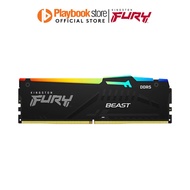 Kingston Fury Beast RGB DDR5 16GB 6000MT/s SDRAM DIMM 64Gbit Desktop Memory (KF560C36BBE2A-16)