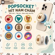 Cute Magnetic Popsocket 360 Rotation – Strong Magnetic Suction DKshop